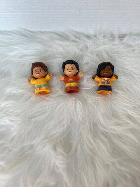 Lot of 3 Fisher Price Little People 3-Piece Play Characters